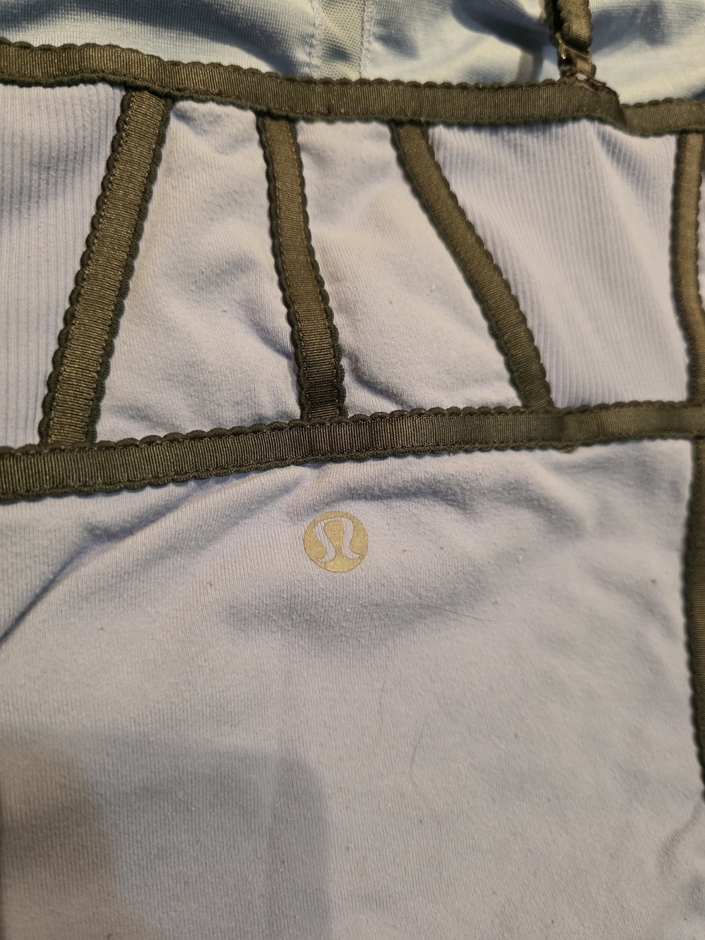 Lululemon Periwinkle Tank with Contrast Trim - Picture 3 of 4